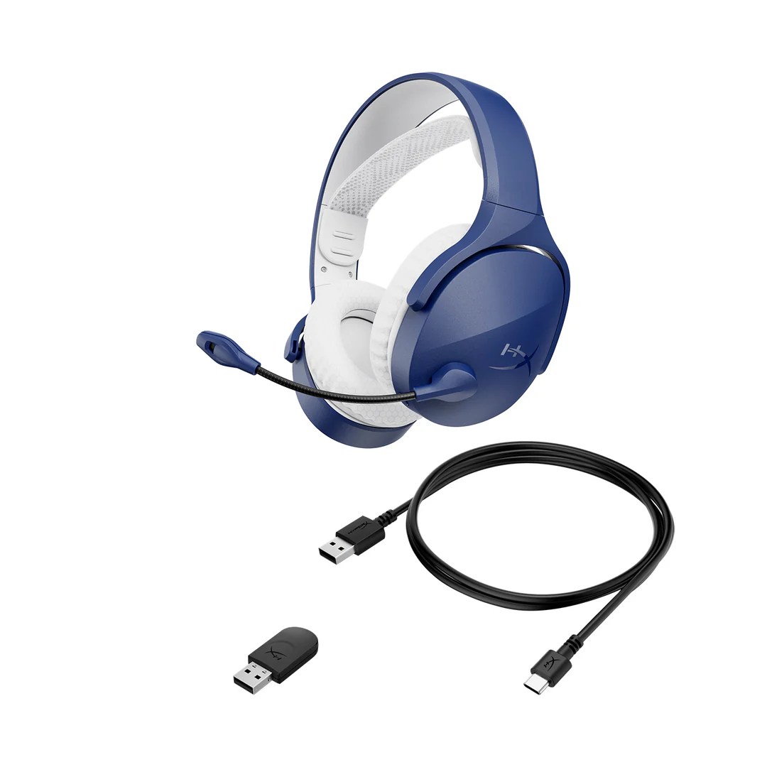 HyperX Cloud Jet - Wireless Gaming Headset (Light Blue) HyperX Cloud Jet - Wireless Gaming Headset (Light Blue)